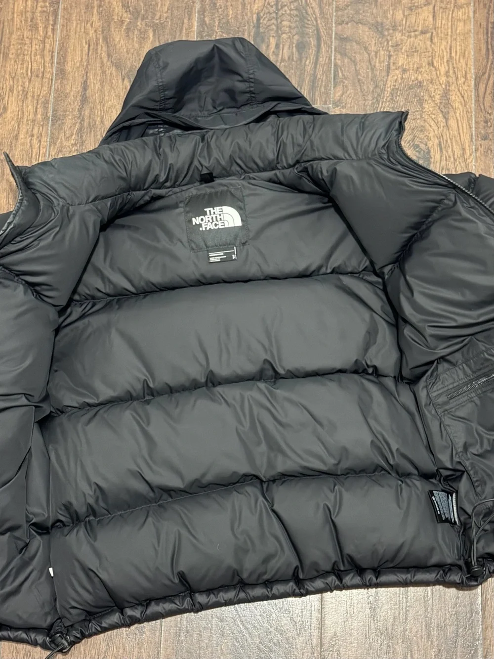 TNF MEN'S 1996 RETRO NUPTSE PUFFER JACKET ‘BLACK’